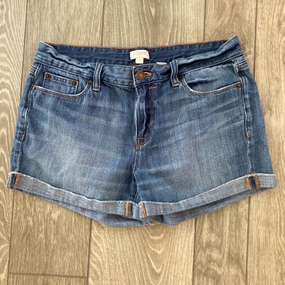 J. Crew Women's Blue Jean Shorts